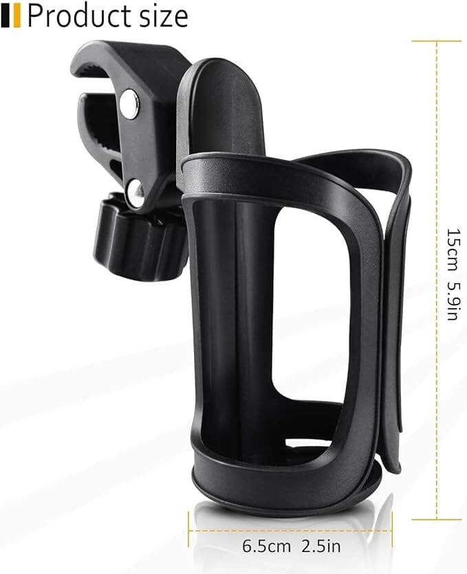 Pack de 2 portavasos para cochecito, portavasos universal para bicicletas 2