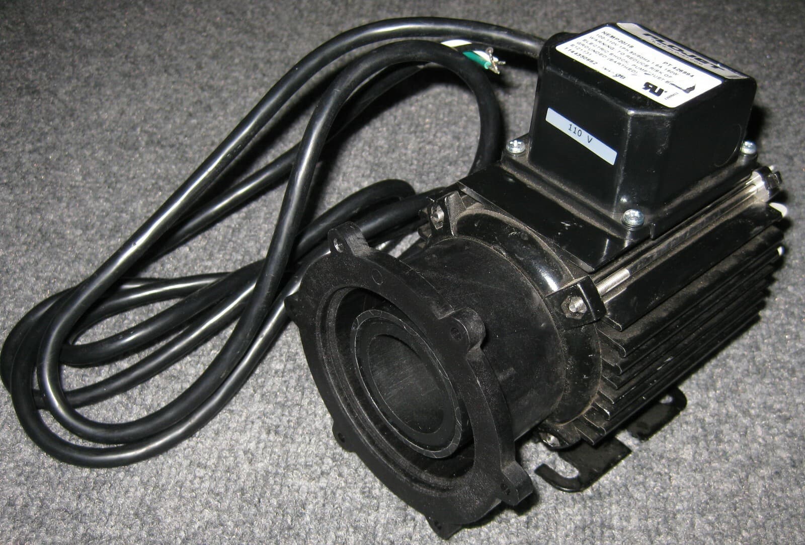 Electric Motor for Flojet Magnetically Coupled Centrifugal GP20/18 Pump 110V AC