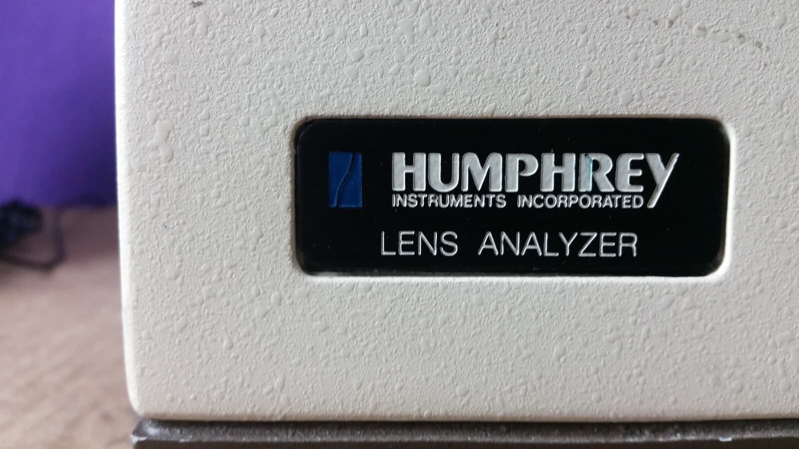 Humphrey Model 310 Lens Analyzer 2