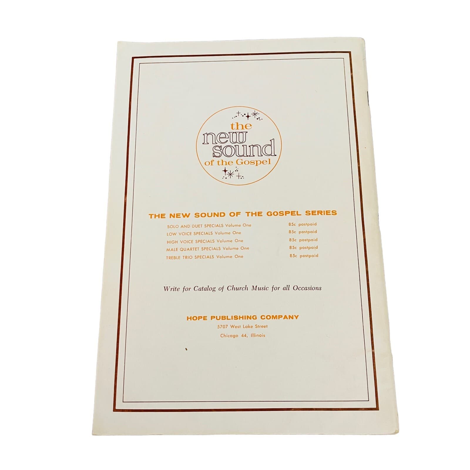 Solo and Duet Specials The New Sound of the Gospel Volume 2 Songbook Sheet Music 4