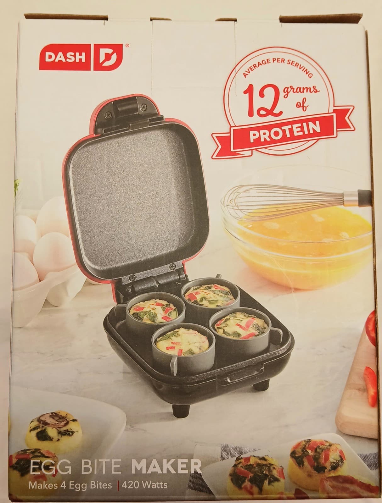 Dash Egg Bite Maker Makes 4 2