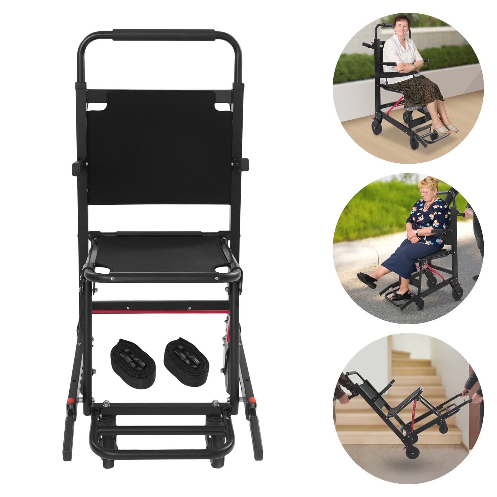 Mobility Chair Medical Emergency Patient Transfer Chair Evacuation Chair 180kg 4