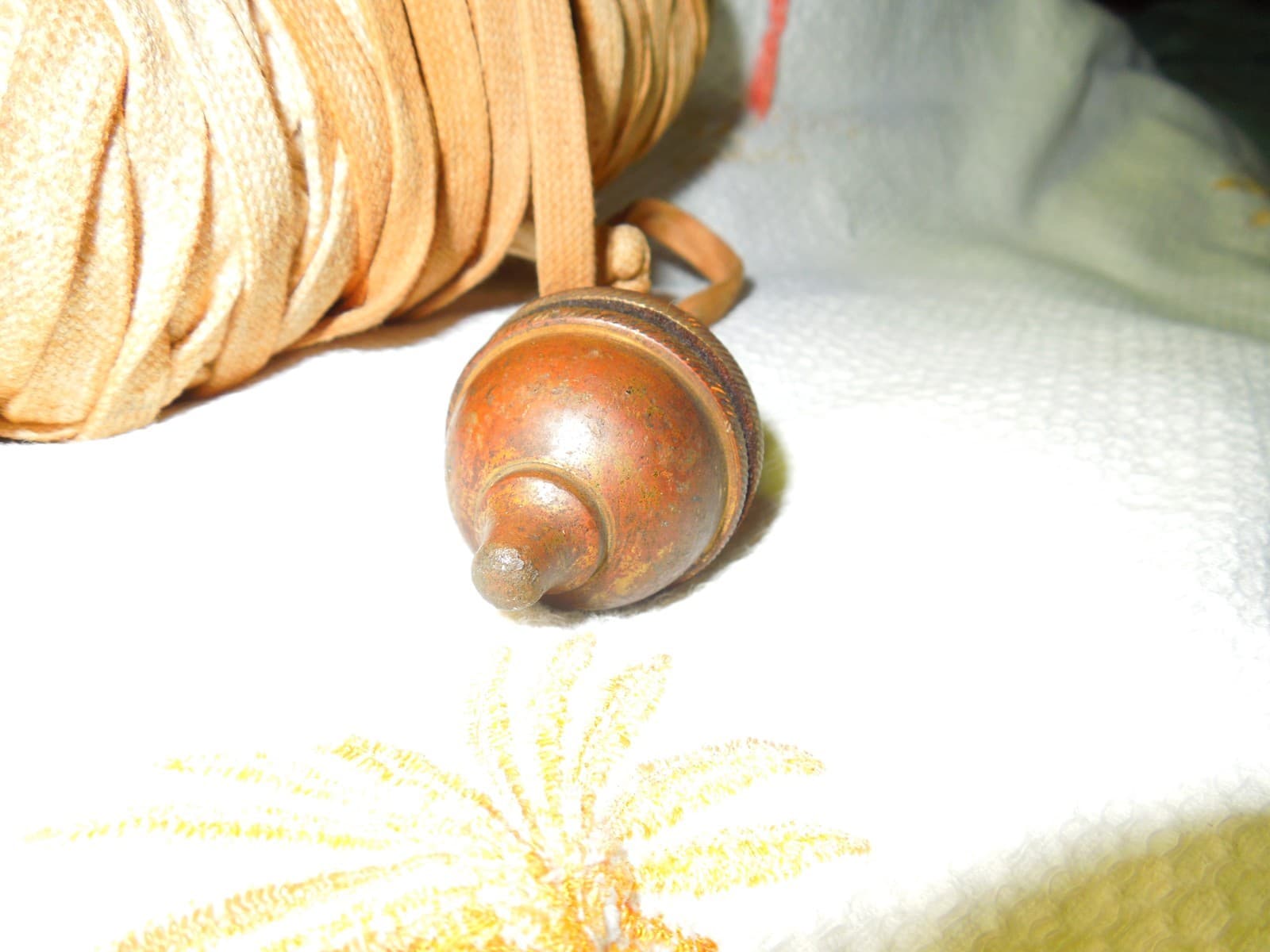 Antique Brass Plumb Bob 3