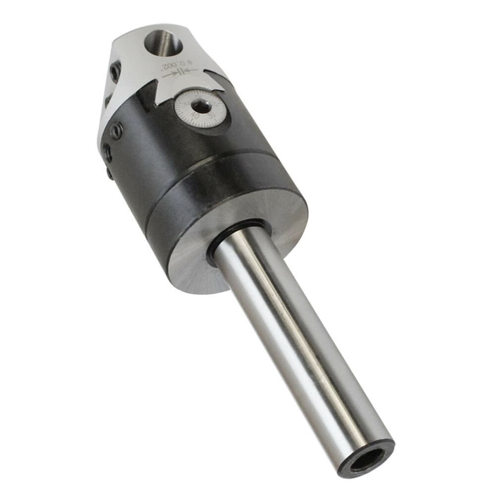 2 inch Boring Head With Straight Shank and Set of 9 Pcs of 1/2 inch Boring Bar 2