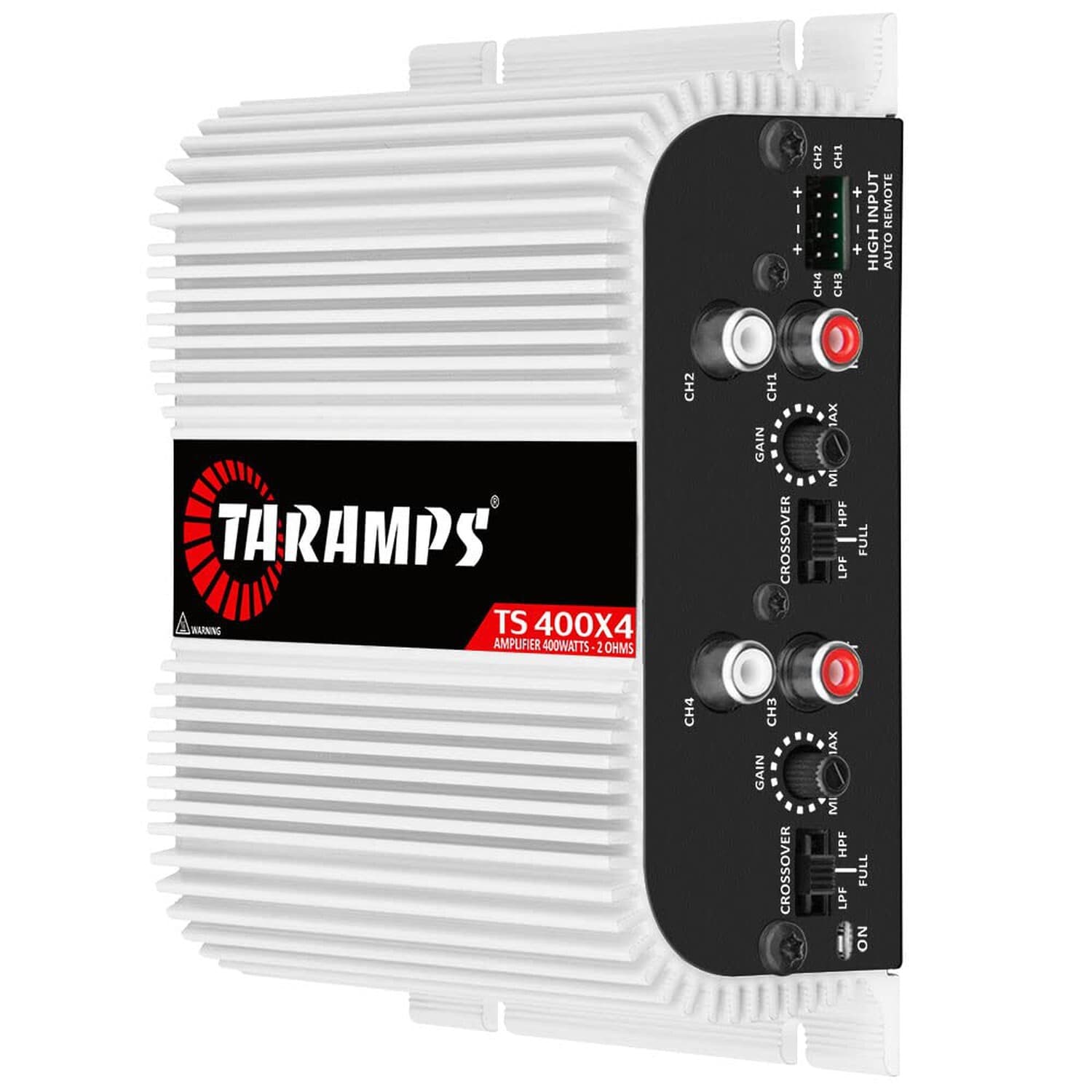 Taramps TS 400x4 Automatic High Level Input 400 watts RMS 4 Channel Amplifier 3