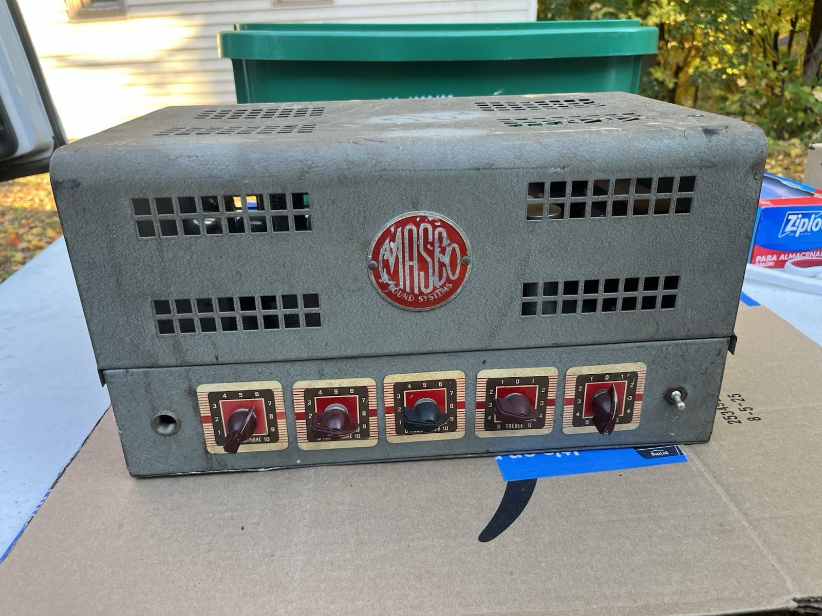 Masco MA-50 Vintage Tube Amplifier 