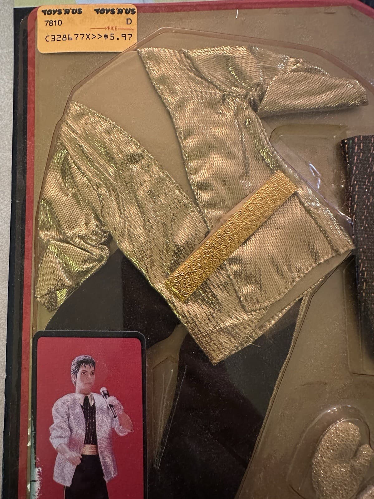 Michael Jackson Collectors 1984 Motown Doll Outfit New In Package 6