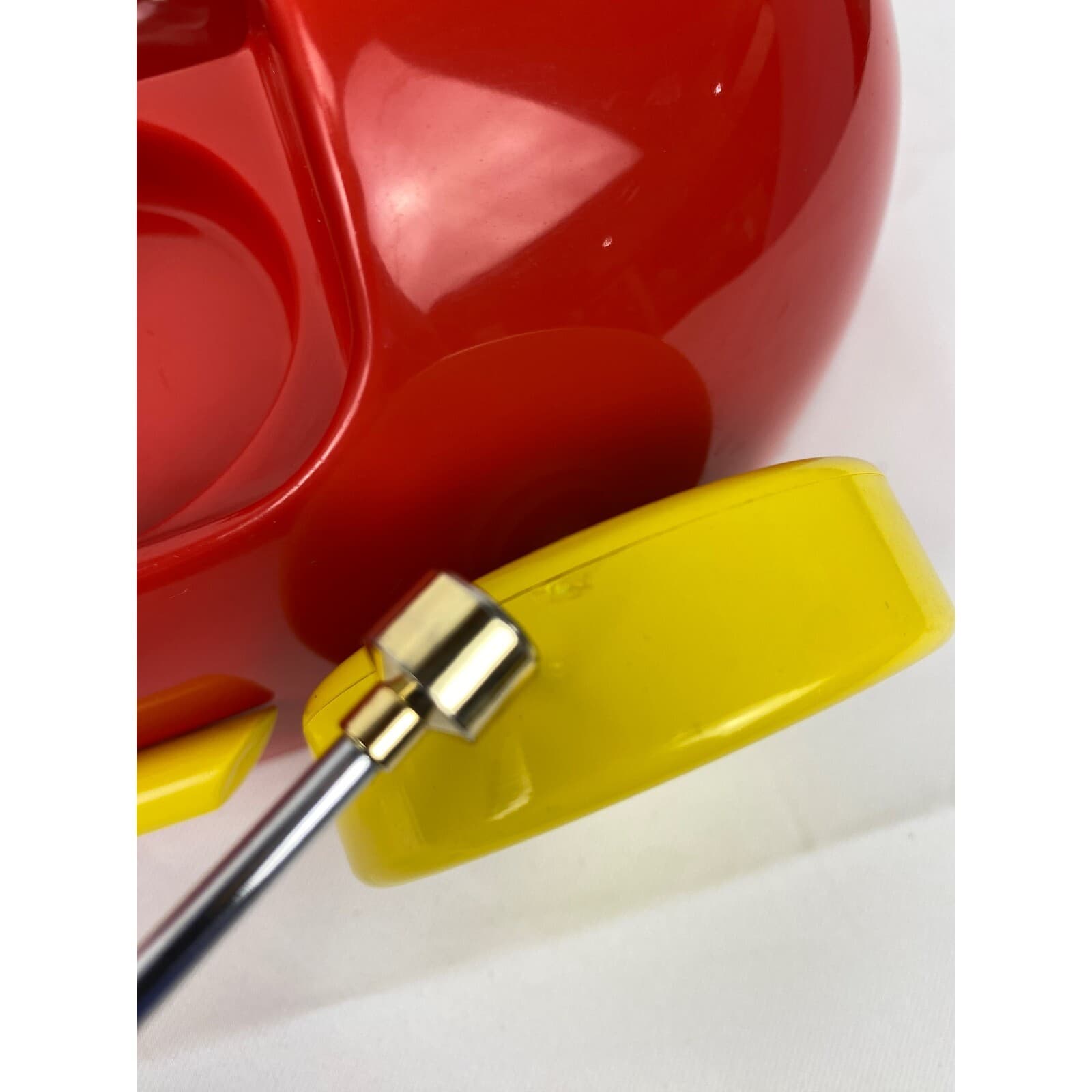 Rare Vtg Li'l Racer Red Car Feeding Set Starwares Kids Toddler Mealtime 1987 4