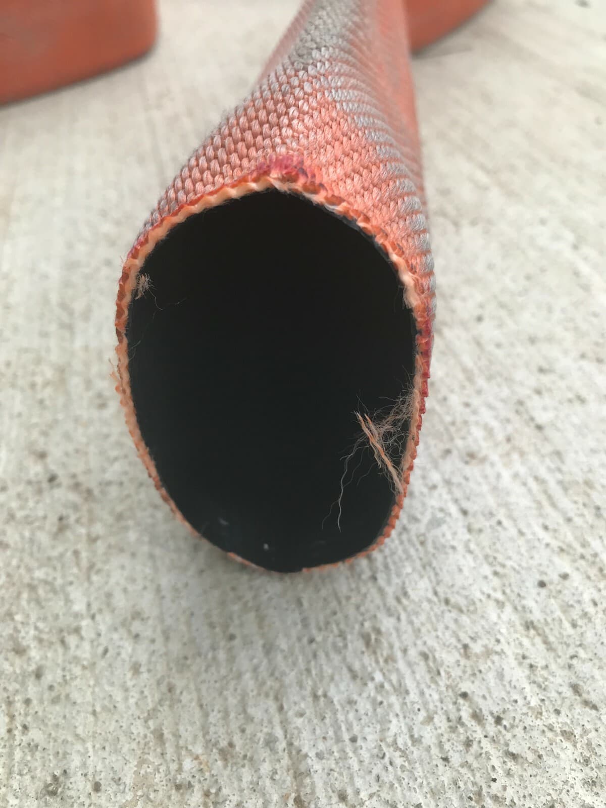  4 1/4" wide Fire hose for boat docks, abrasion protection etc. 10’ length 2