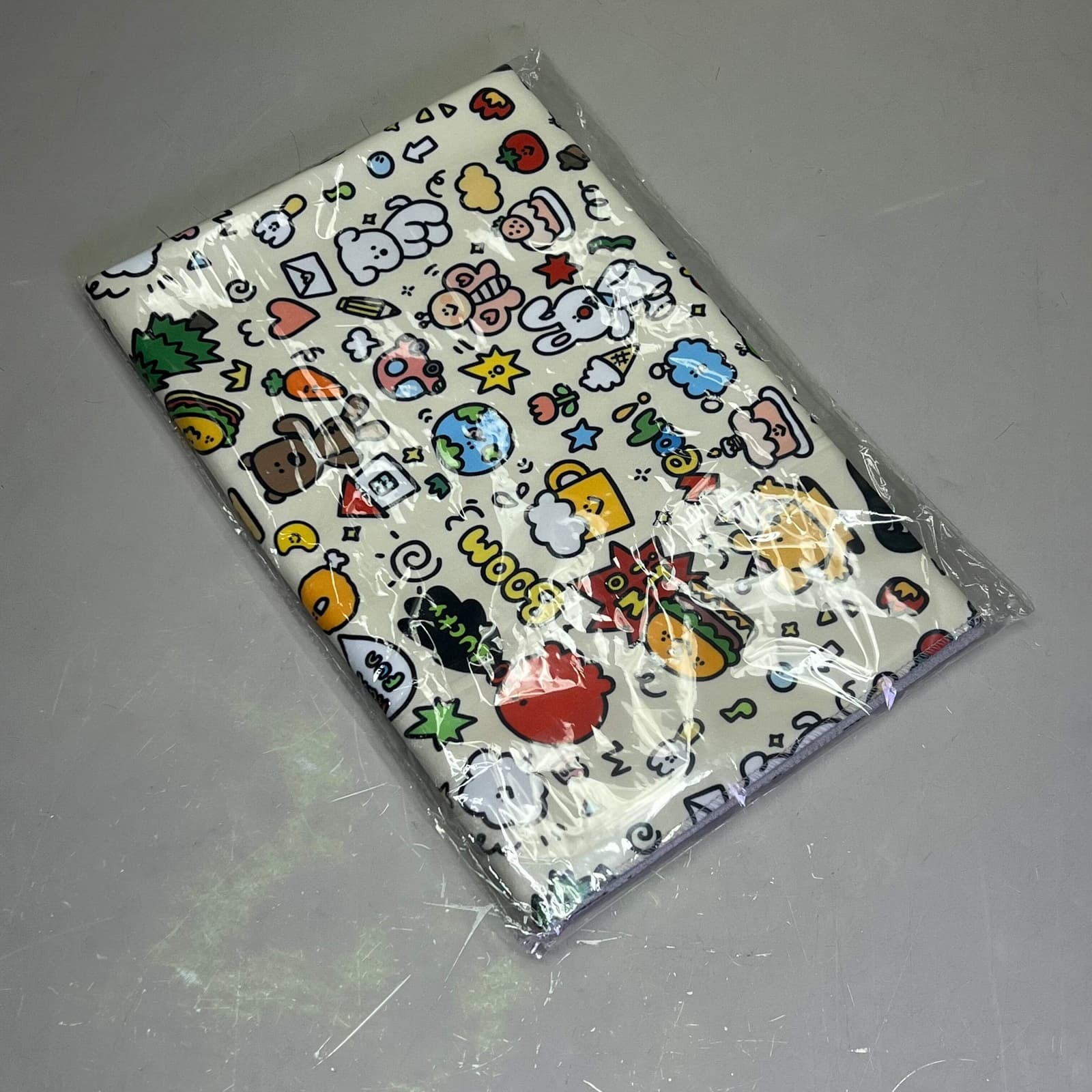 LOVLEY CAVES Self Adhesive Cat Wrap Grooming Blanket Doodle Pattern 1882742 6