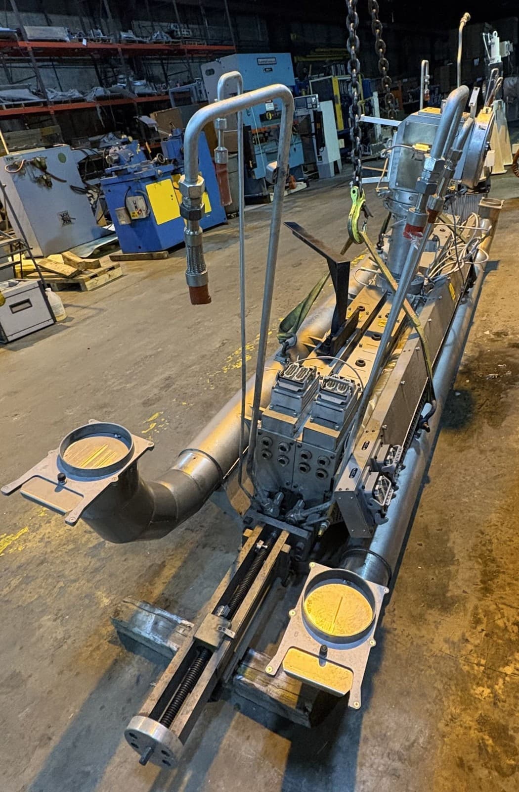 CLOEREN SINGLE-MANIFOLD SHEET/FILM DIE w/ AUTODECKLE 4