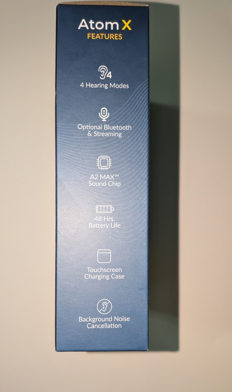 Audien Hearing Atom X Rechargeable Bluetooth Hearing Aids 4