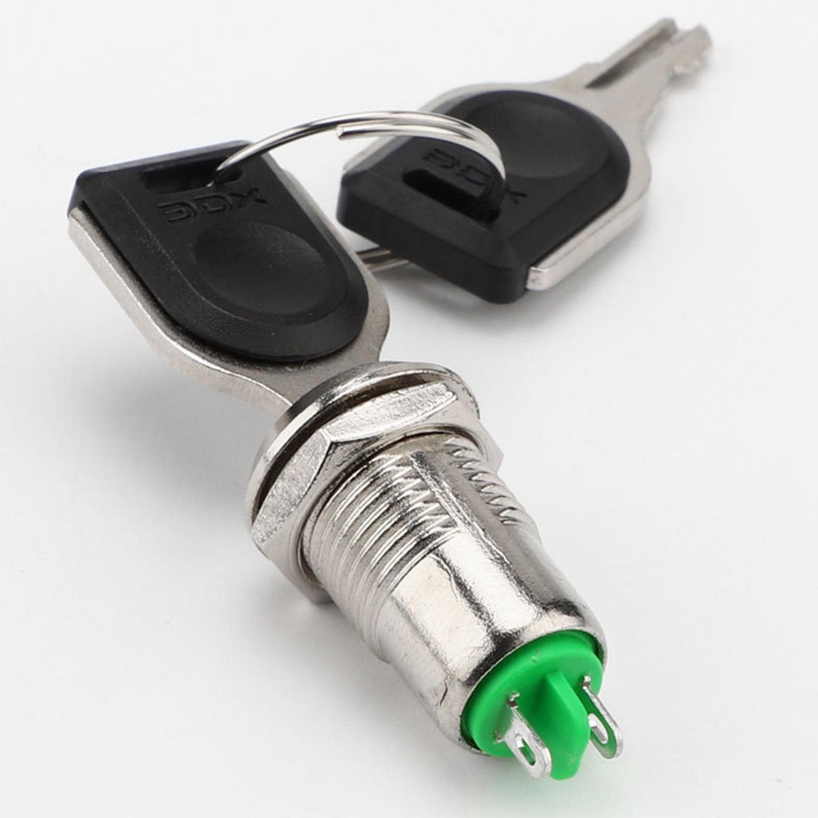 Mini Electronic Lock 12mm Metal 2 Keys for Auto Security Engine DIY Projects 5