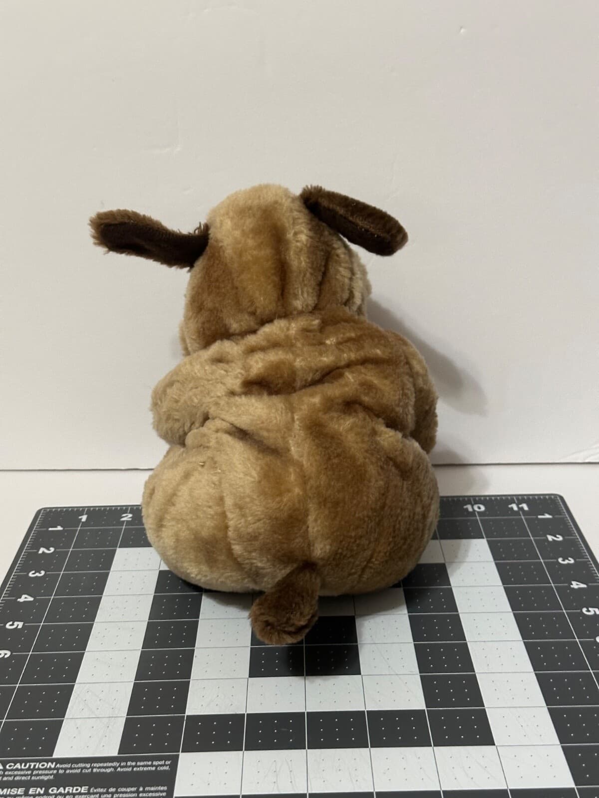 Vintage 1986 Raffoler Plush Puppy Dog Wrinkles Plush Stuffed Animal 4