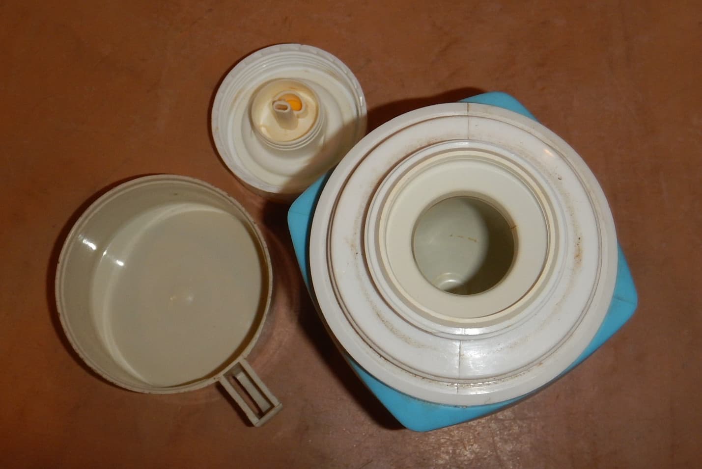 ORIGINAL 1983 THERMOS BRAND - KNIGHT RIDER PLASTIC THERMOS 5