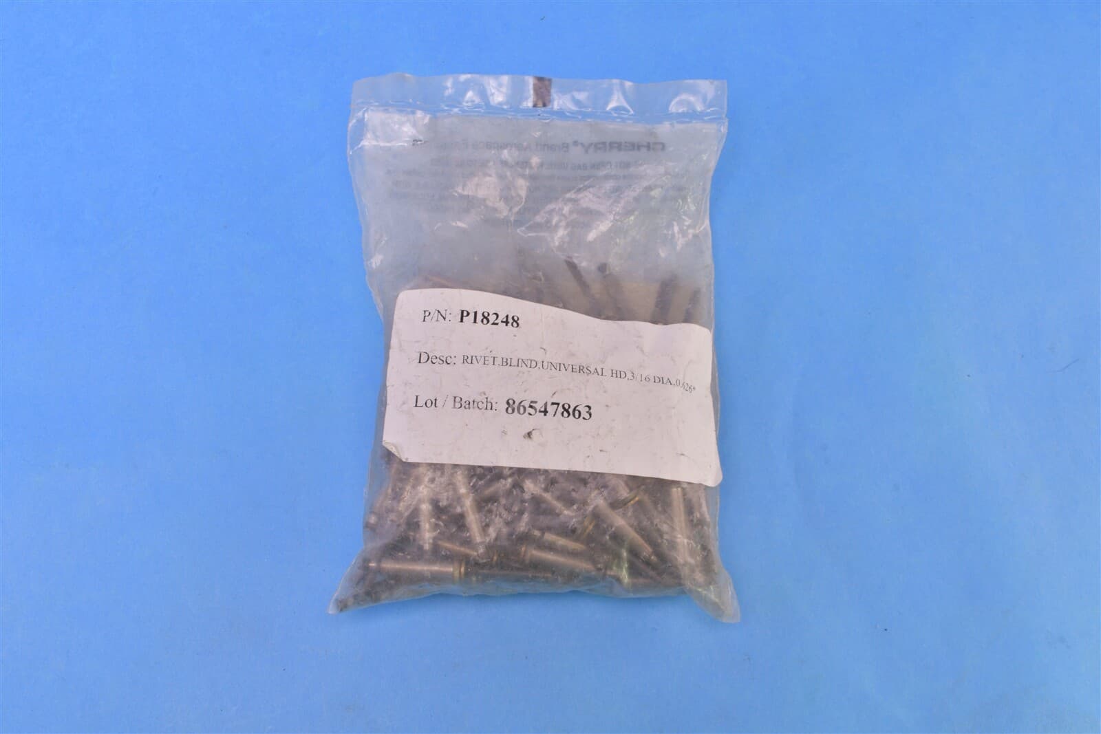 100 Textron HD 3/16 Dia,0.626 Blind Universal Titanium Rivet 5320-011528690 2