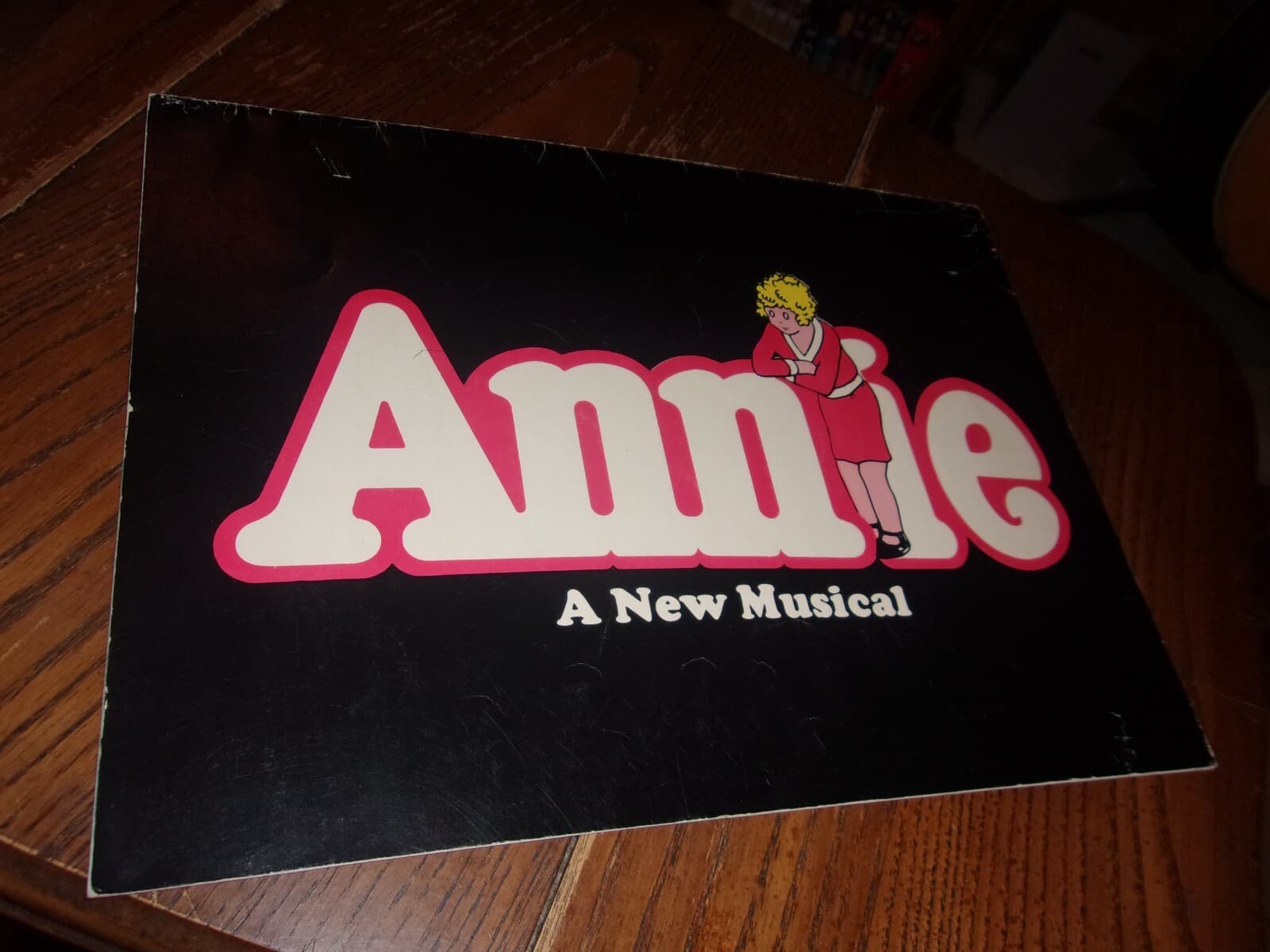 ANNIE A New Musical - Playbill / Program 1977 date STROUSE / CHARNIN