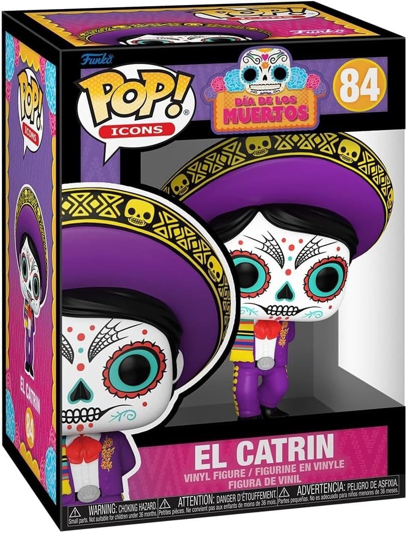 Funko Pop Icons Dia de los Muertos #83/84/85/86 Complete Set New 6