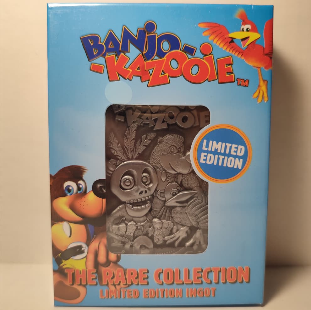 Banjo Kazooie Mumbo Jumbo & Jiggy Piece Metal Medallions Figurines Set Of 3 6