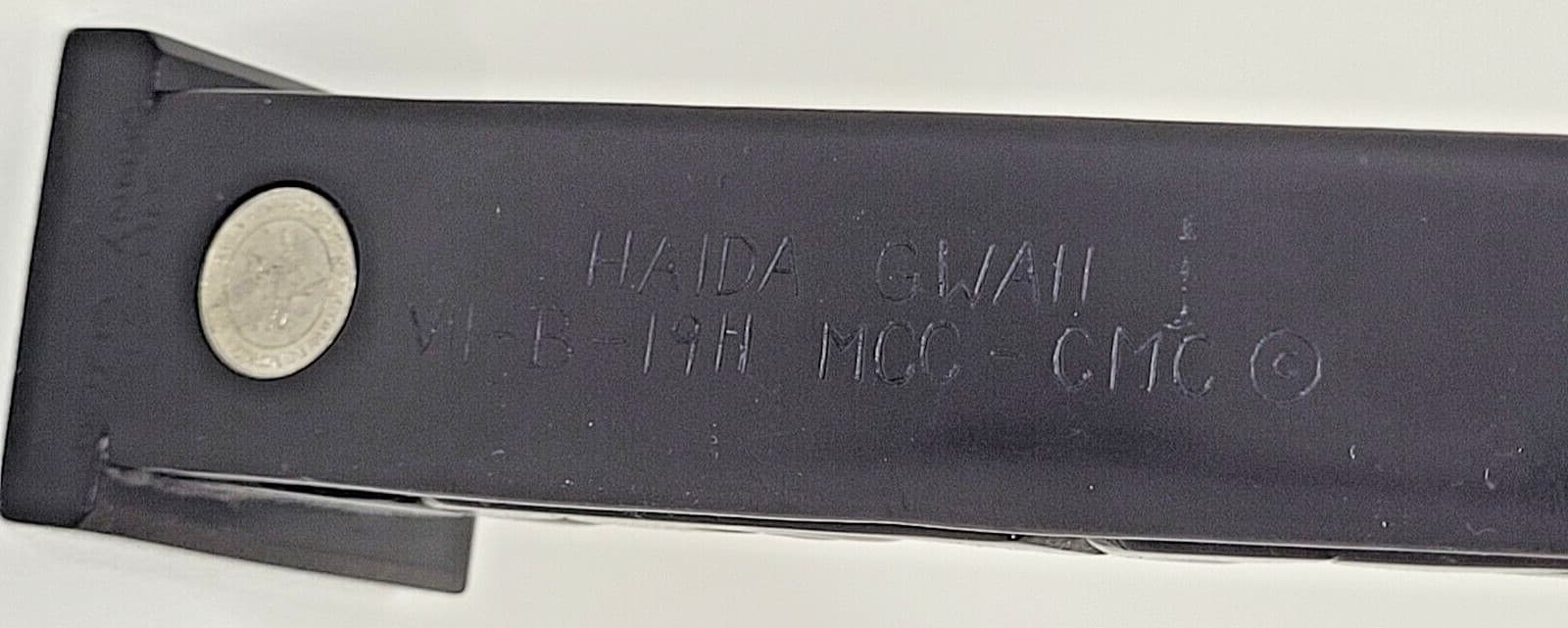 Vintage Museum Reproduction Haida Gwaii VII-B-1911 MCC-CMC 6" Resin Totem Pole 4