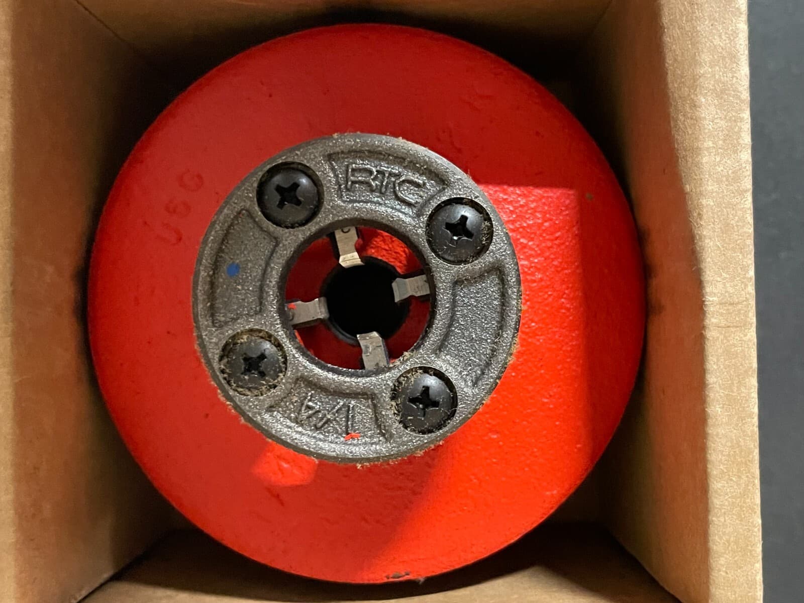 NEW Ridgid 37380 12R 1/4" NPT Die Head 3