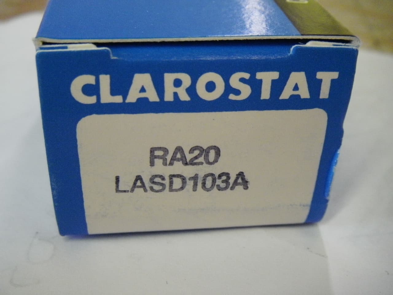 Clarostat RA20LASD103A 10K OHM Wirewound 10000 Ohm Potentiometer Industrial POT 3
