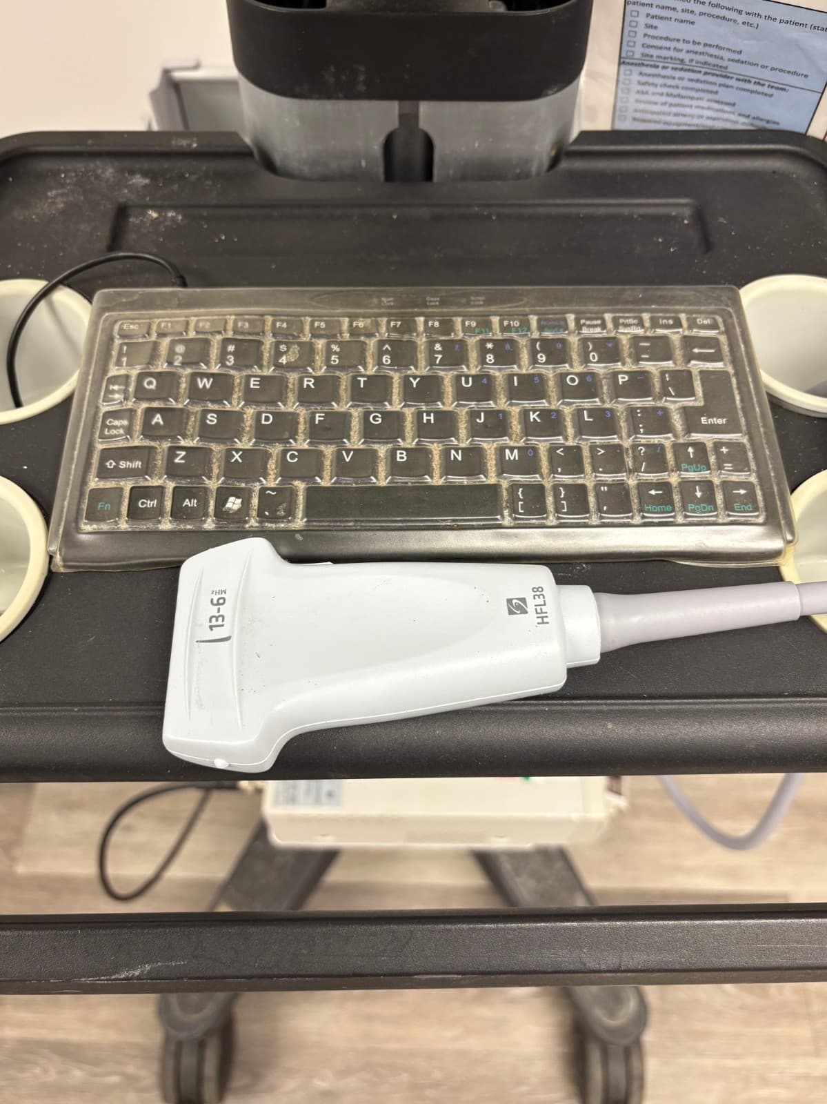 Sonosite S-ICU Ultrasound System w/ Stand and Ultrasound Accessories 3