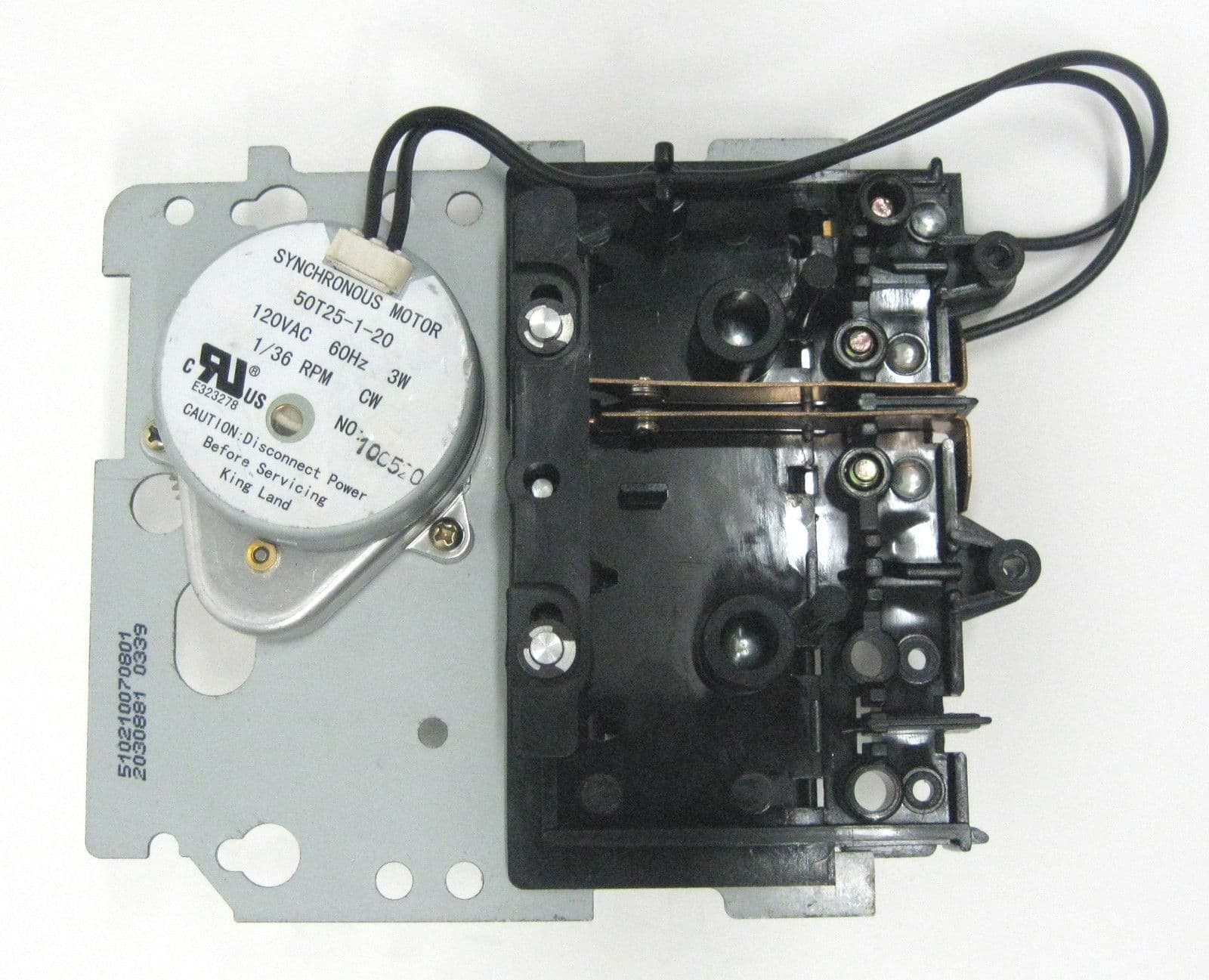 24 Hour On-Off Electro Mechanical Timer 115-125 Volts 40 Amp SPST for 4001-00 3