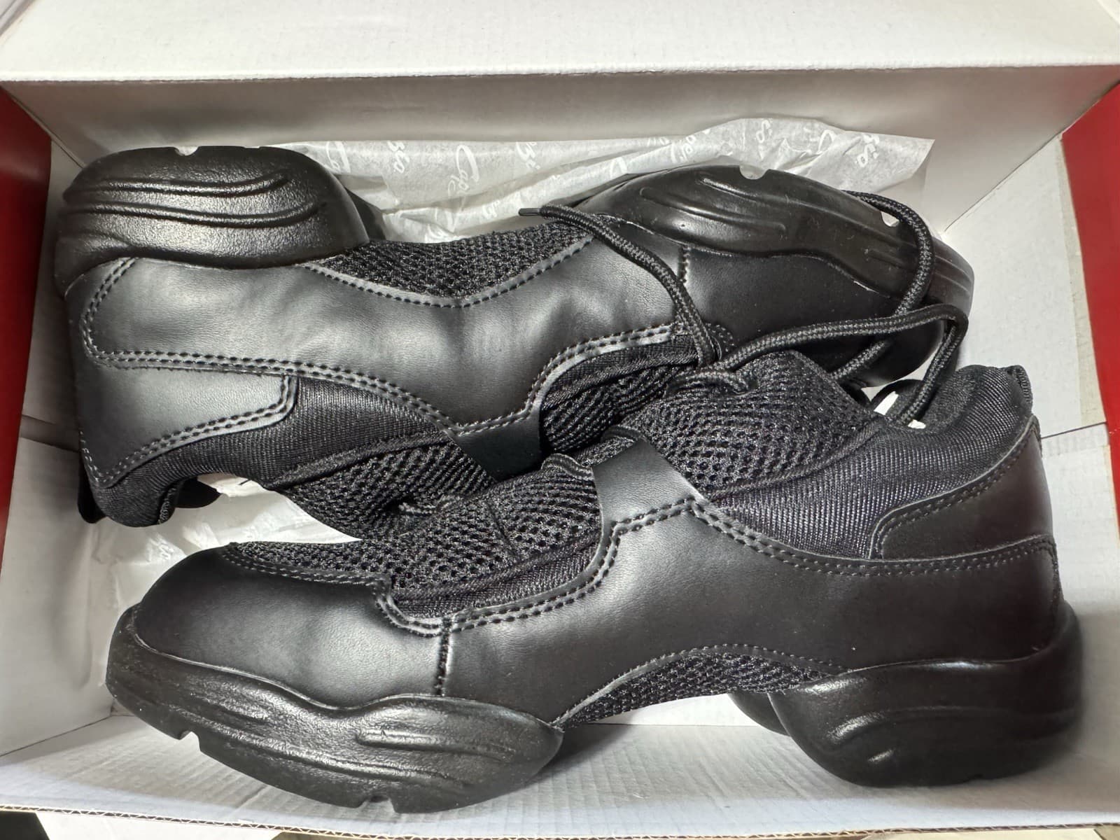 Capezio Unisex Black Fierce Dansneaker Hip Hop Dance Shoes Sizes 1.5 to 11 5