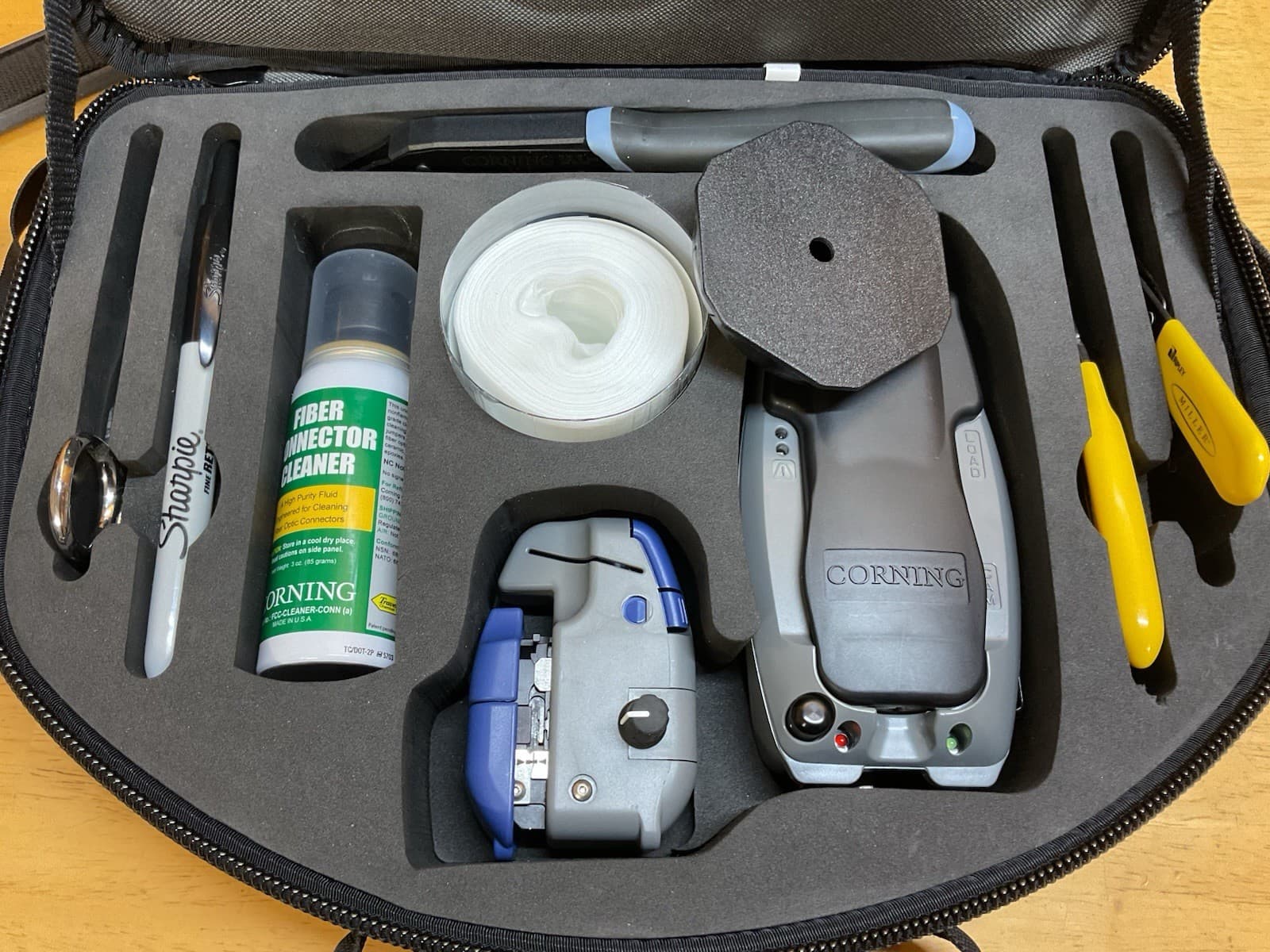 Corning TKT-UNICAM-PFC UniCam Fiber Connector Termination Kit FBC-015 Cleaver 5