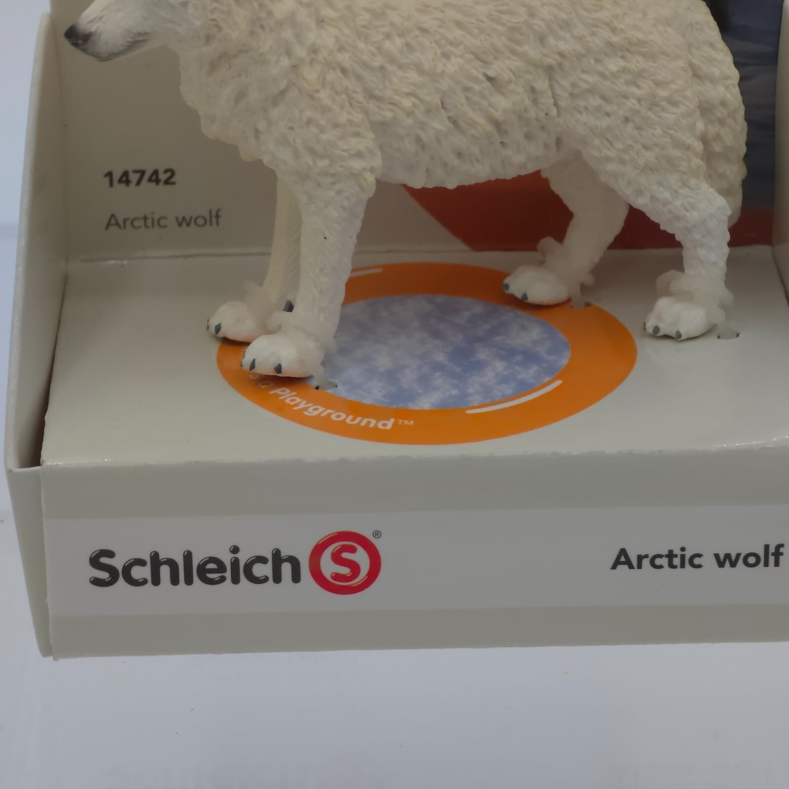 Schleich Arctic Wolf Adult Figure Wildlife 2014 White Wolves 14742 Retired NOS 3