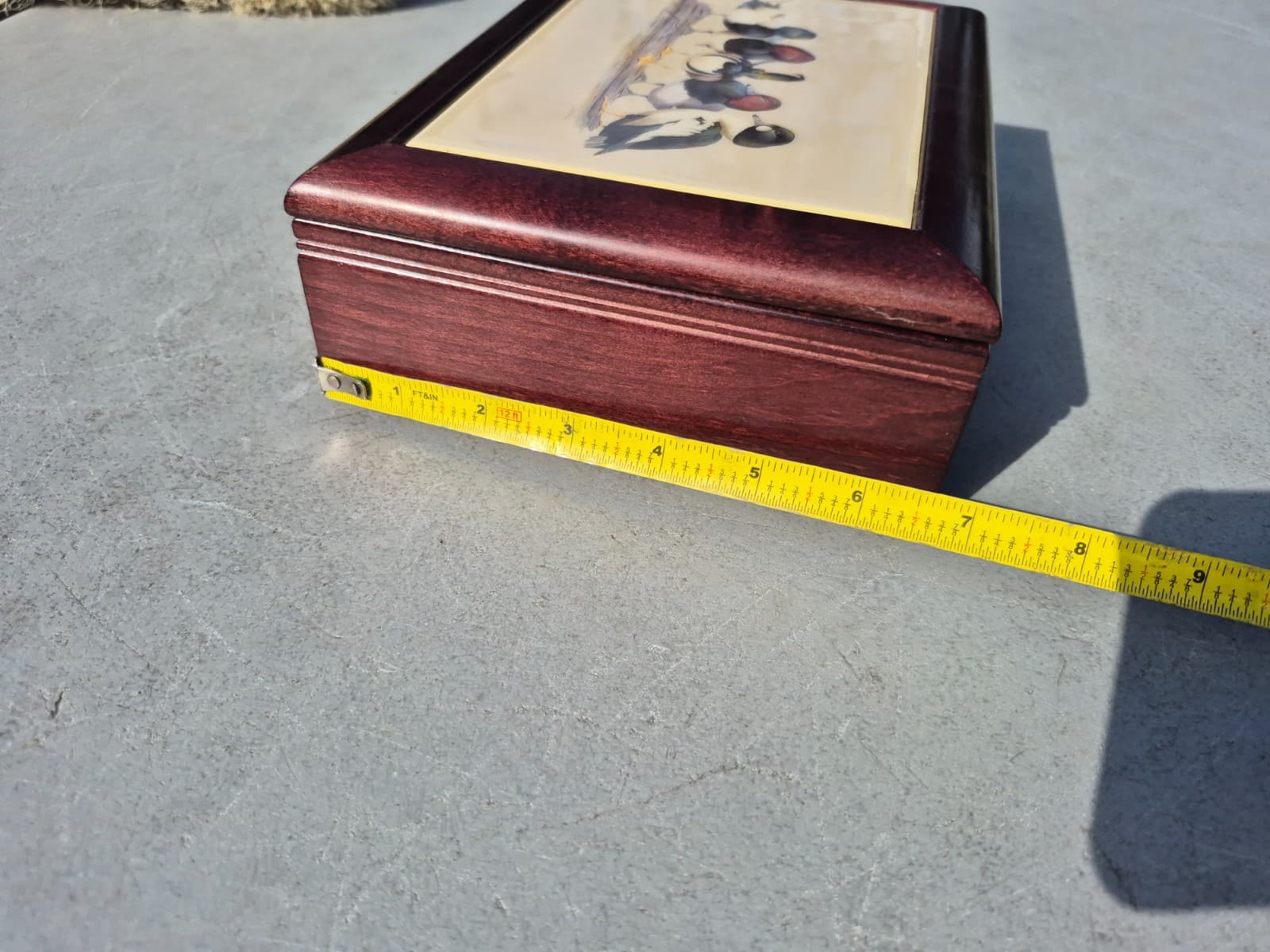 Ducks Unlimited Poker Set Chips 2 Sealed Playing Card Decks Beautiful Wood Case 6