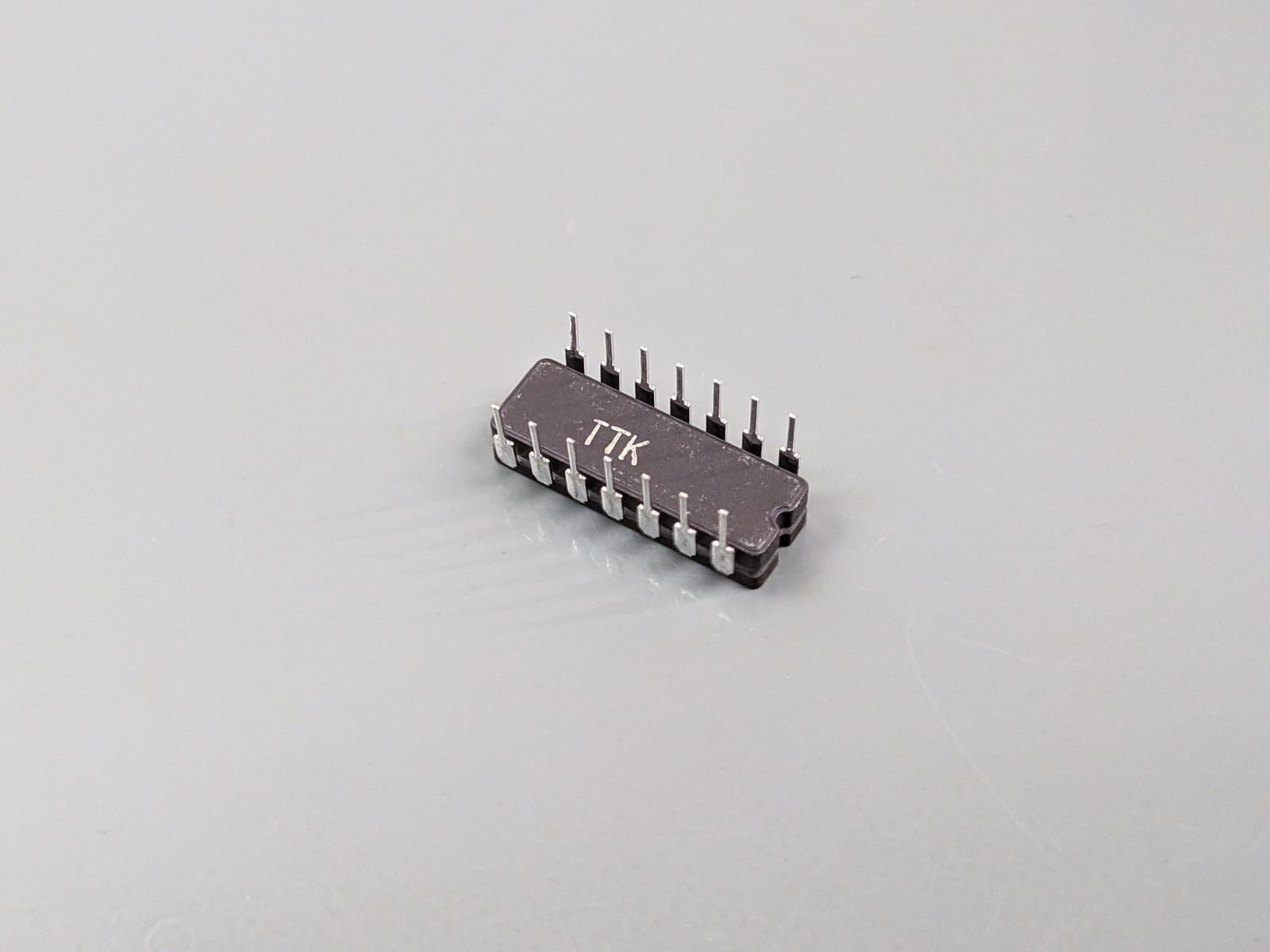 (10) SNJ5474J ICs, Dual D Positive Edge Triggered Flip-Flop (MIL SN7474) TI, NOS 2