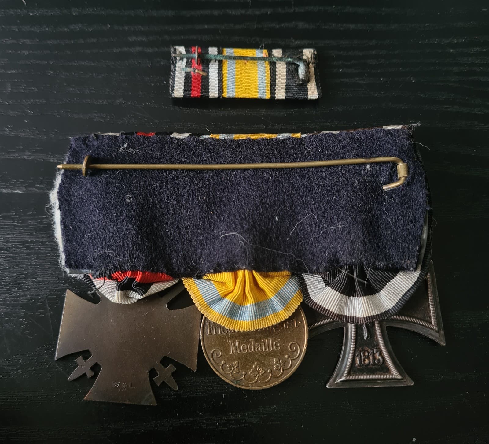 medalbar      germany SACHSEN ww1  incl mini BAR 2