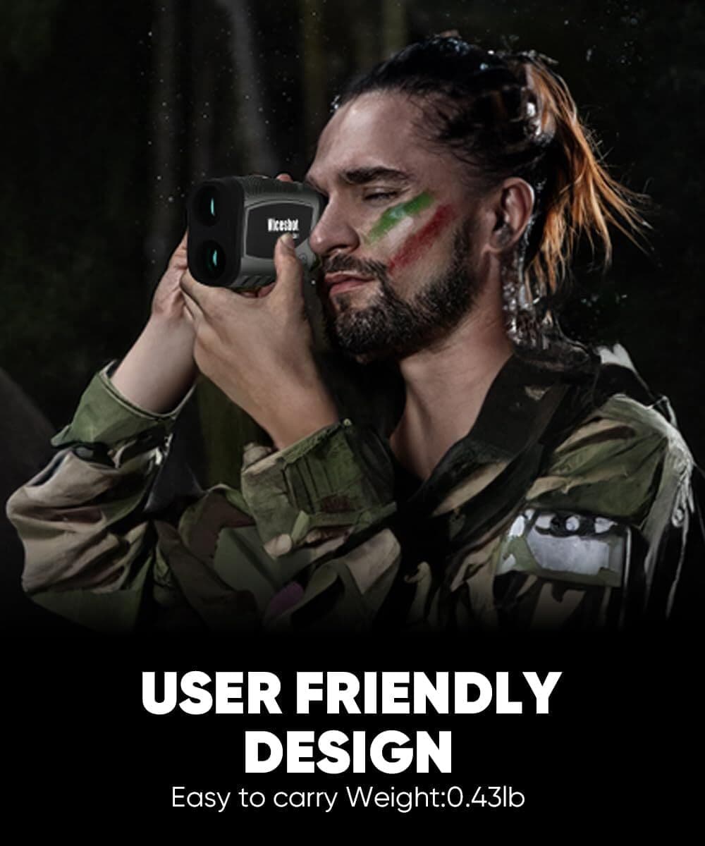 1200 Yds Hunting Laser Range finder Target Acquisition Technology 6x magnificati 3