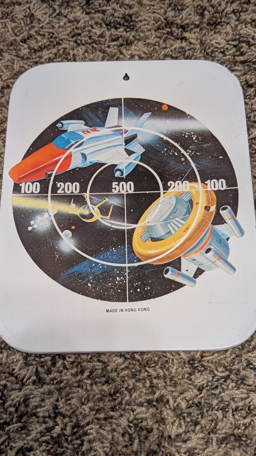 VTG ARCO SPACEWAR DART SHOOTING GALLERY GAME METAL TARGET   HONG KONG 4