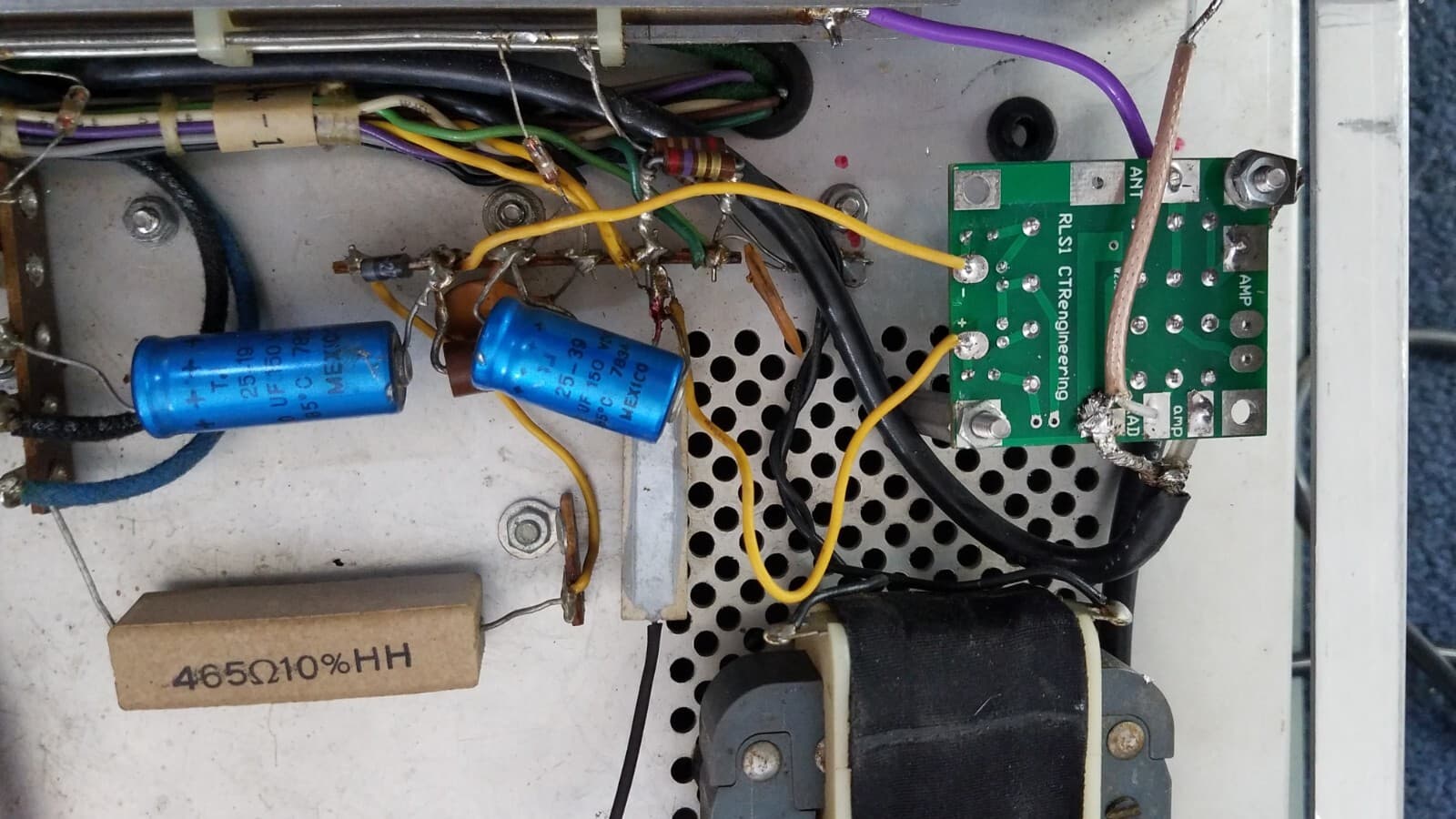 UnRS-200 Amplifier RF Antenna relay 120Vdc system for Heathkit SB200 high speed 5