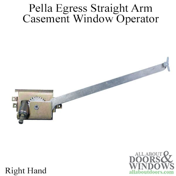 Pella Casement Window Operator Right Hand Straight Arm Straight Arm Operator