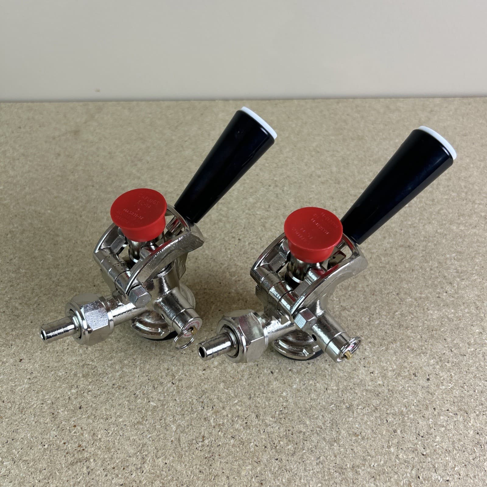 2 Sankey D Keg Couplers by TapRite - CH5002 with Black Handle 2