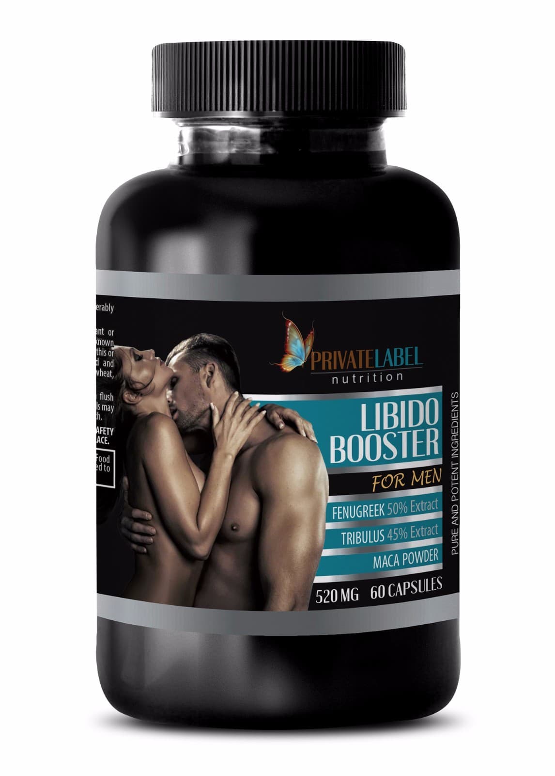 Male libido boost - LIBIDO BOOSTER FOR MEN - black maca root powder - 1 Bottle