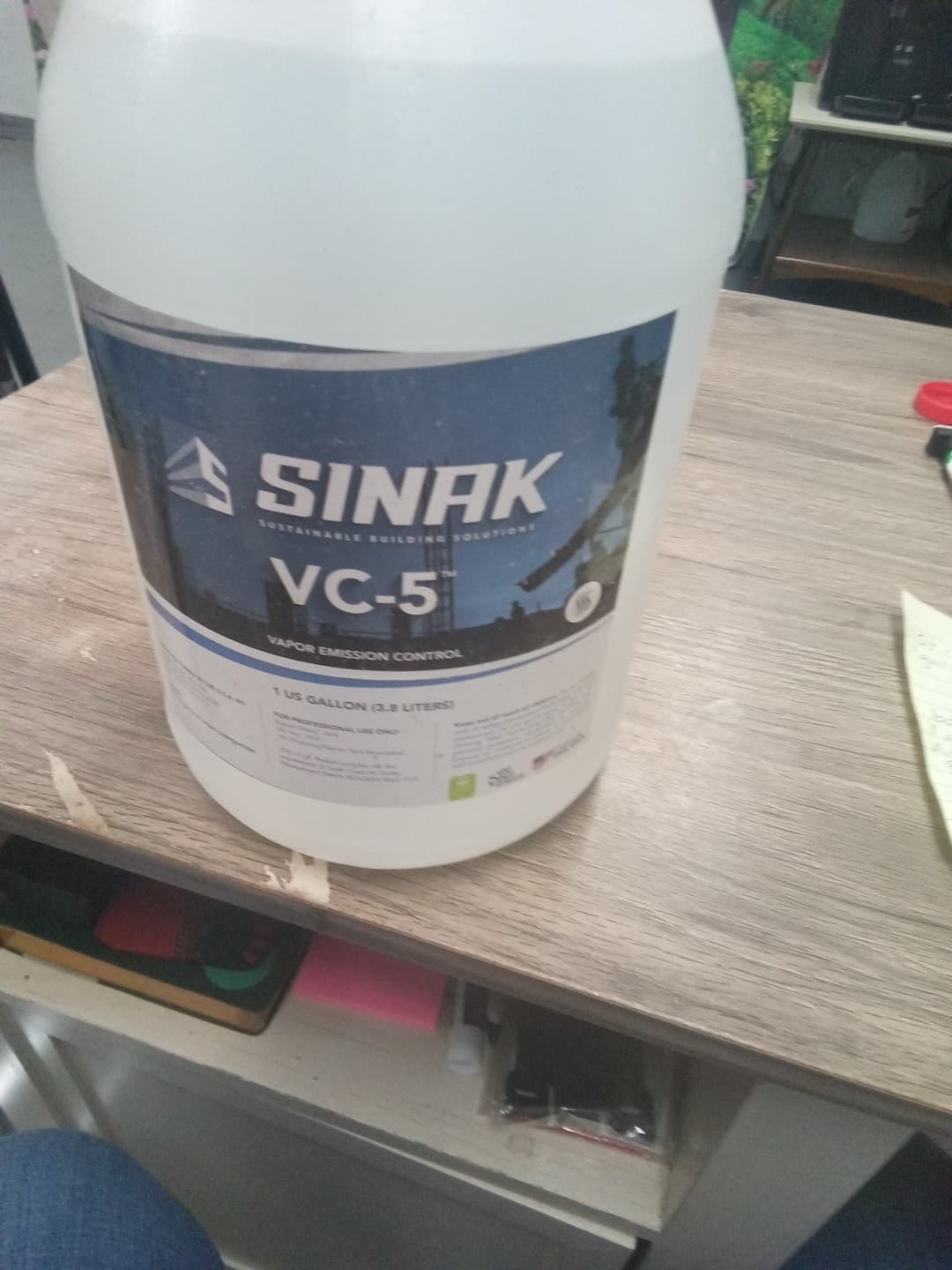 Sinak Vc-5 Vapor Emission Control For Conrete 1 Gal 659 Dt 2