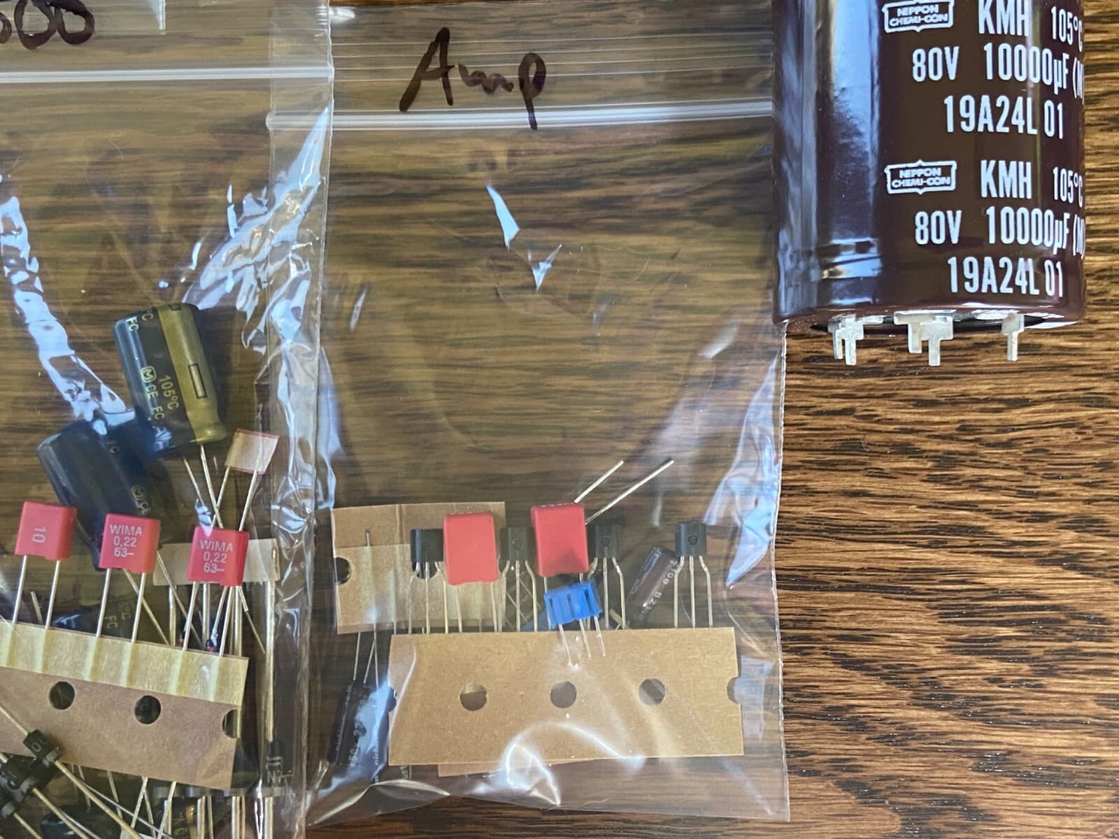 Pioneer SA-7500 Complete Rebuild Kit High-Quality Amplifier Recap Transistors 4