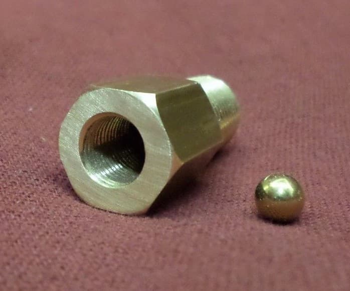 1/4 npt 1/8 Hercules Check Valve Gas Engine Hit Miss Fuel Brass Motor Water Oil 3