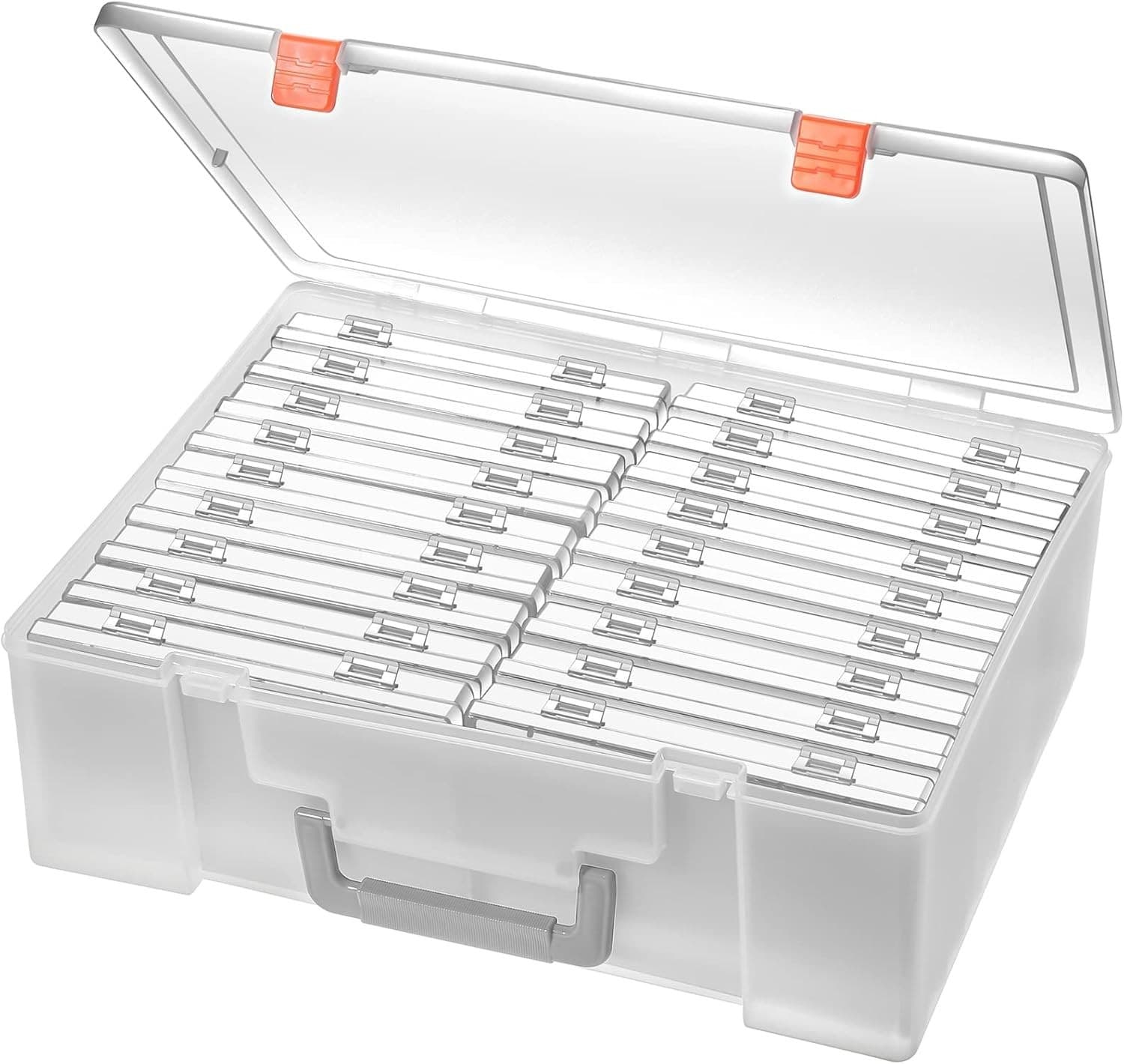 Clear Photo Storage Box - 18 Acid-Free Organizers for Stunning Displays 3