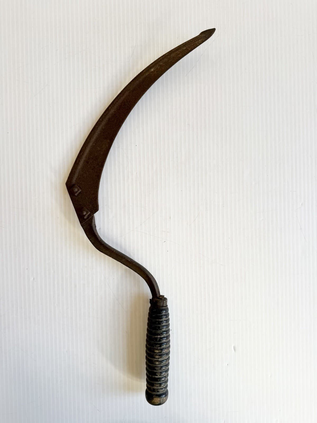 Vintage Unbranded Hand Sickle Scythe Grass Hook Trimmer READ 5