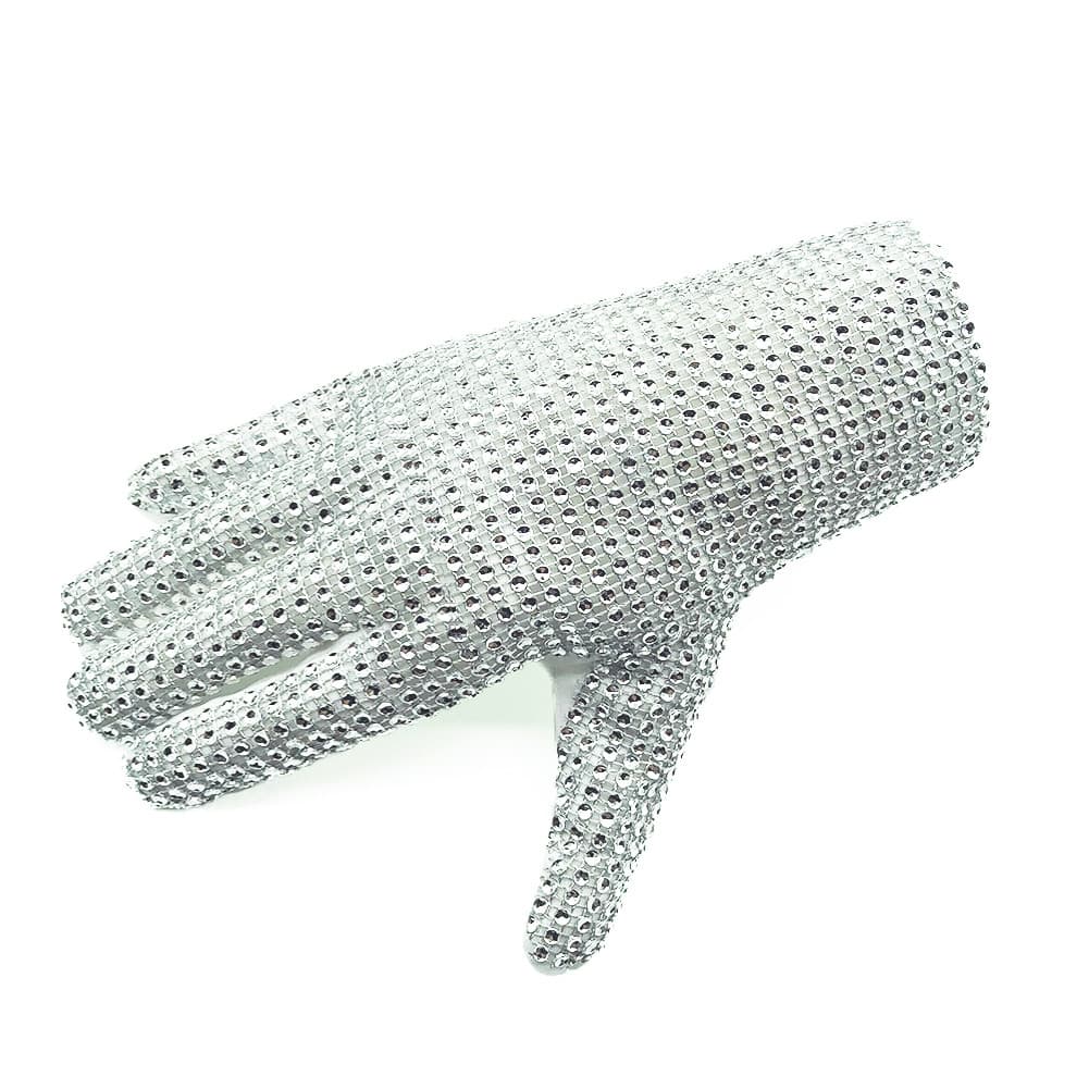 Michael Gloves Silver Single Side Drill Gloves for Halloween 2
