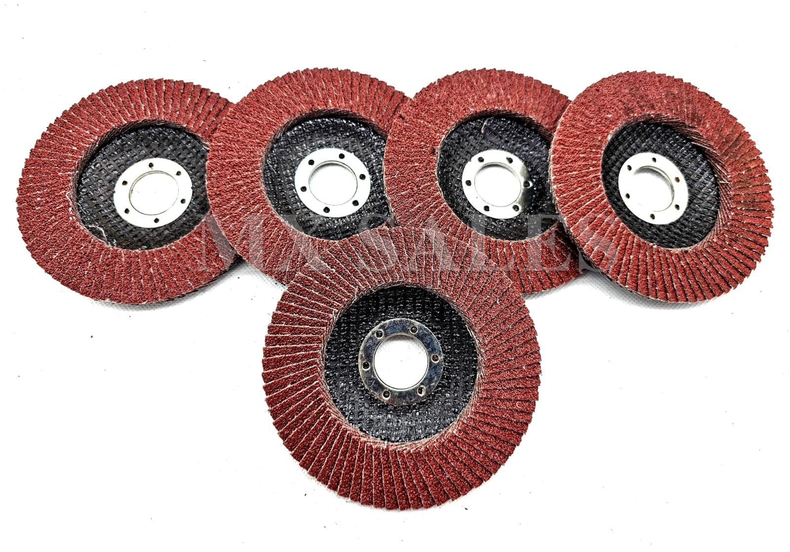 5pc 4-1/2" x 7/8" Aluminum Oxide Grinding Wheel Sand Paper Flap Disc 80Grit