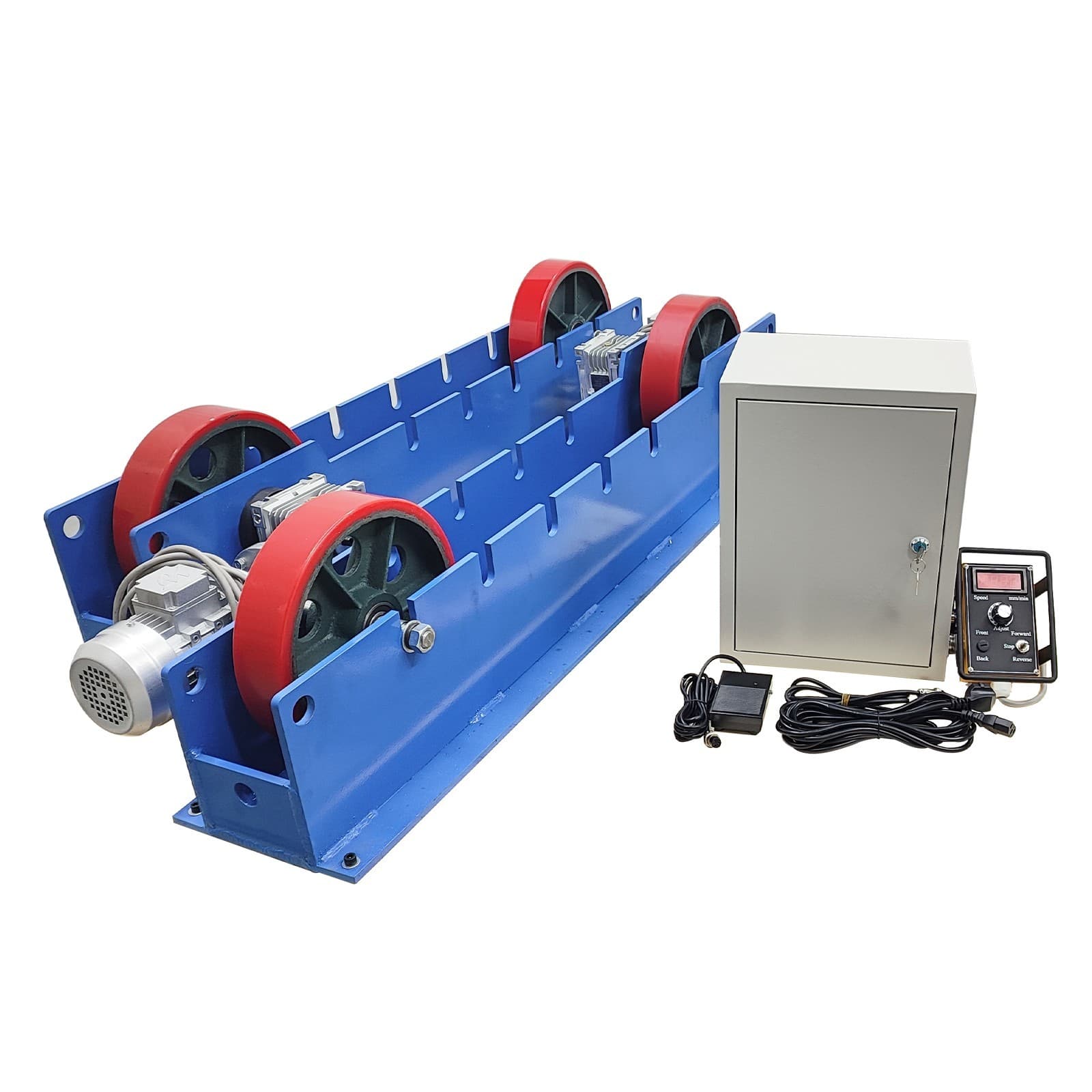 220V Electric Welding Tank Turning Rolls Positioner,6600LB Dual Motor Driven 5