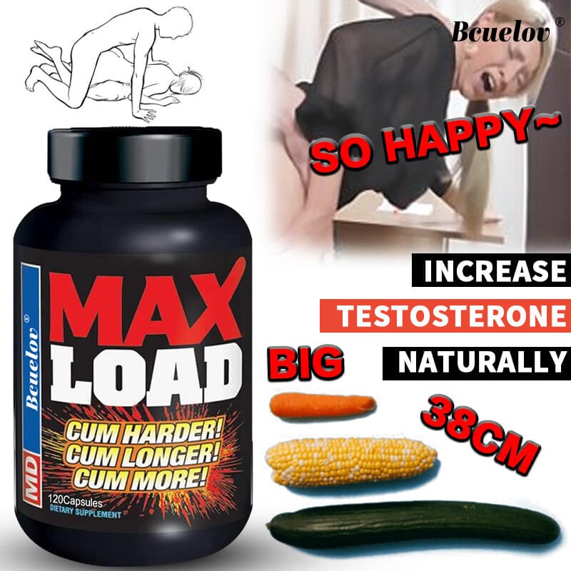 Science Lab Max Load Male Enhancement Pills Enhancer 120 ct Feel The Eruption