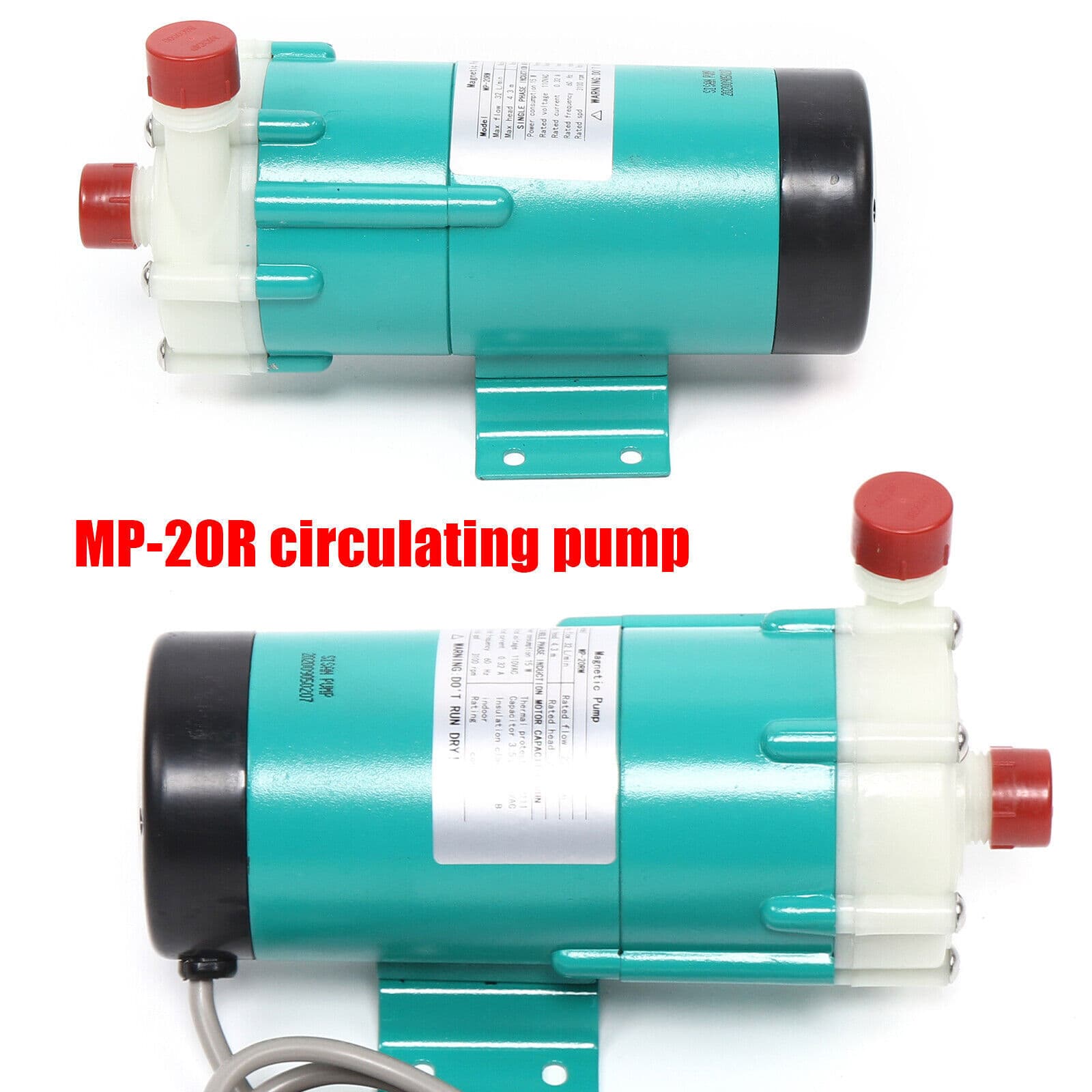 MP-20R 15W Magnetic Drive Water Pump Industrial Circulation Water Pump 27L/min 5